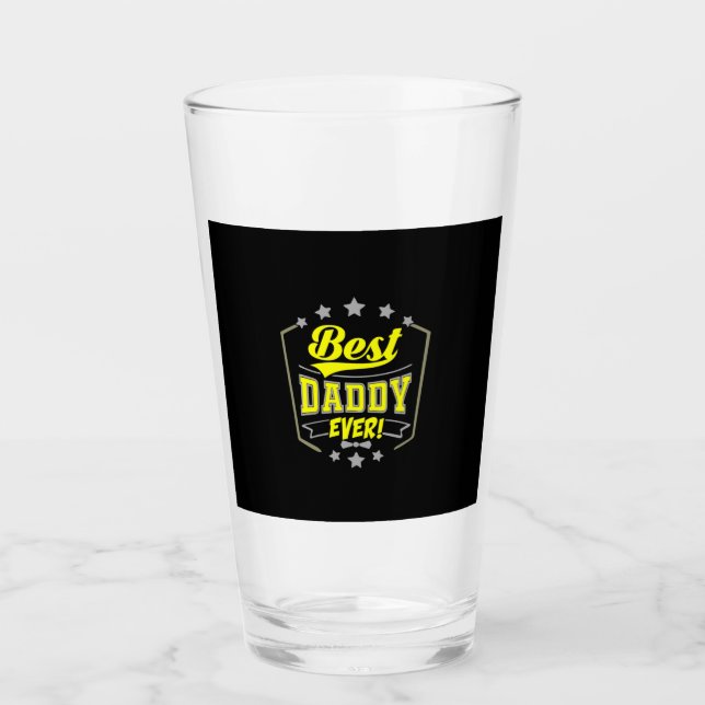 Copo De Pint Citações do Avô | Melhor Pai Nunca (Frente)