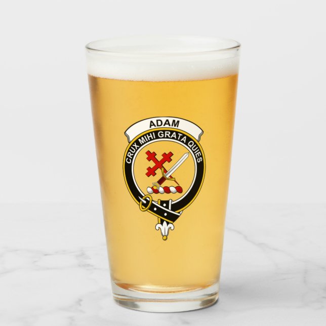 Copo De Pint Clan Adam Beer Glass (Frente (Preenchido))