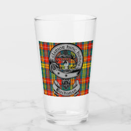 Copo De Pint Clan Buchanan Crest Crachá & Tartan