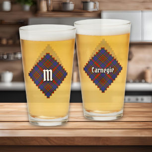 Copo De Pint Clan Carnegie Tartan