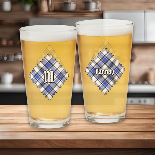 Copo De Pint Clan Hannay Tartan (Criador carregado)