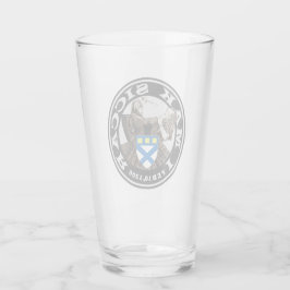 Copo De Pint Clan Kirkpatrick "I MAK SICCAR" Glass Tumbler