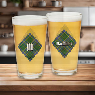 Copo De Pint Clan MacMillan caçando Tartan