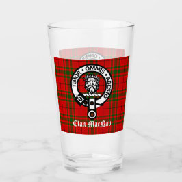 Copo De Pint Clan MacNab Crest Crachá e Tartan