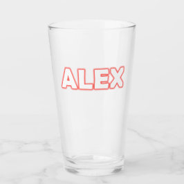 Copo De Pint Clássico Oakmont gravado 16 oz. Vidro de impressão