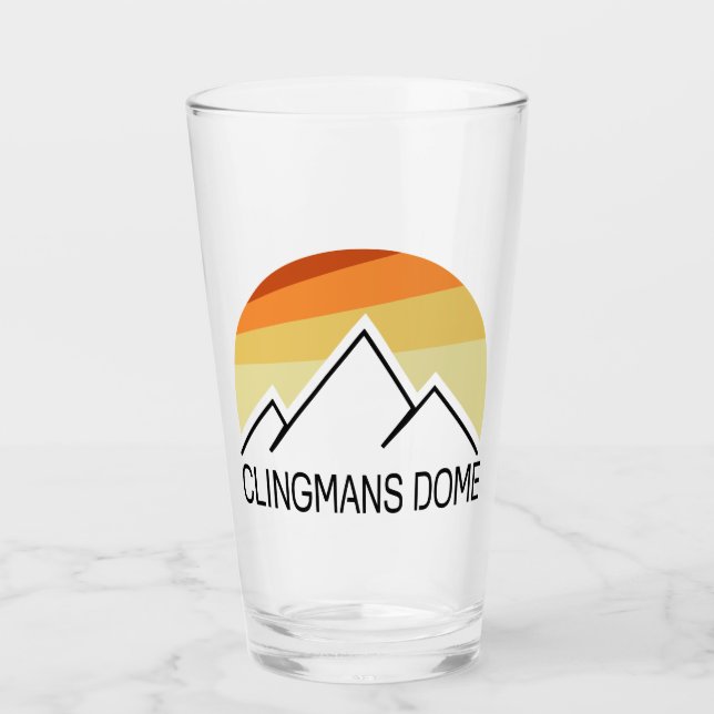 Copo De Pint Clingmans Dome Retro (Frente)