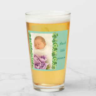 Copo De Pint Clover Green Custom Name's Little Charmer