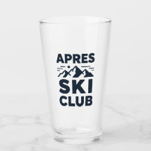 Clube Apres Ski Logotipo Montanha - Inverno Mascul