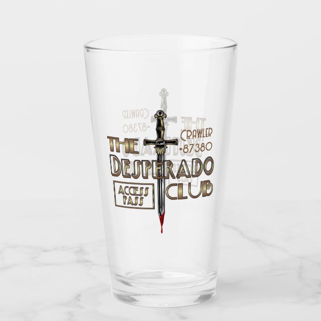 Copo De Pint Clube Desperado (Frente)