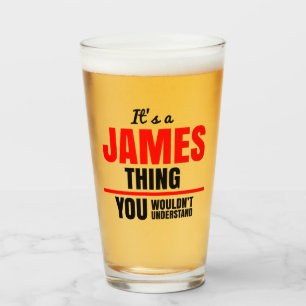 Copo De Pint Coisa do James que você não entenderia