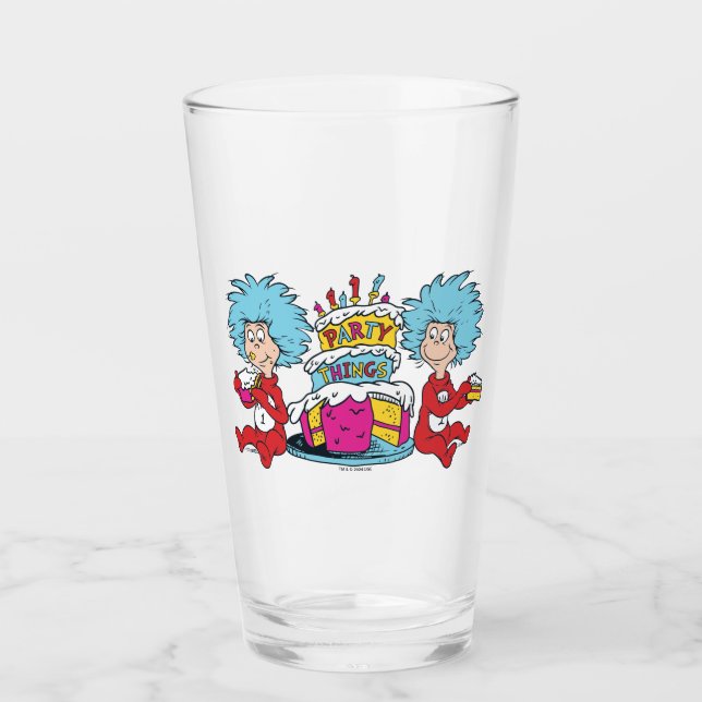 Copo De Pint Coisa Uma Coisa Duas Coisas Festas (Frente)