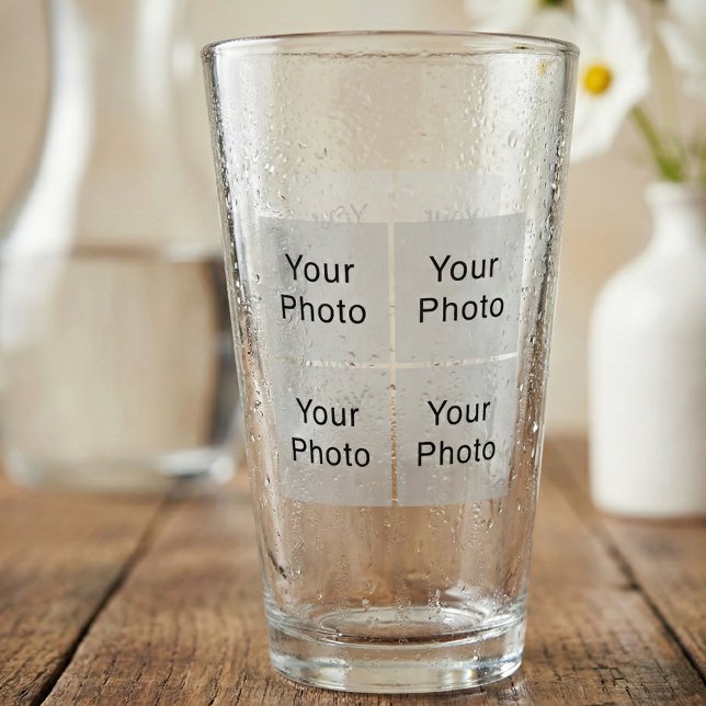 Copo De Pint Colagem de Fotos Simples (Criador carregado)