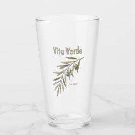 Copo De Pint Coleção Vita Verde Branco