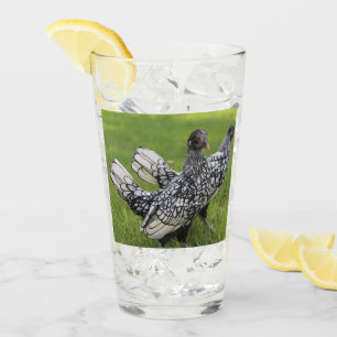 Copo De Pint Coletor de Frango Preto e Branco