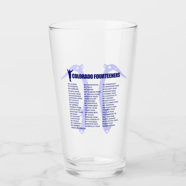 Copo De Pint Colorado 14ers (Frente)