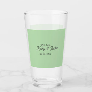 Copo De Pint Com amor adicionar nome do casal casamento simples