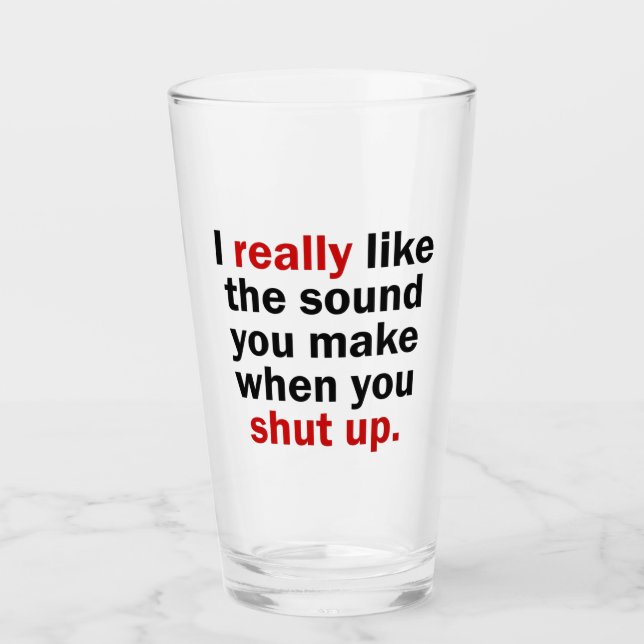 Copo De Pint Como o som (Frente)