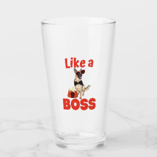 Copo De Pint Como Um German shepherd Chefe