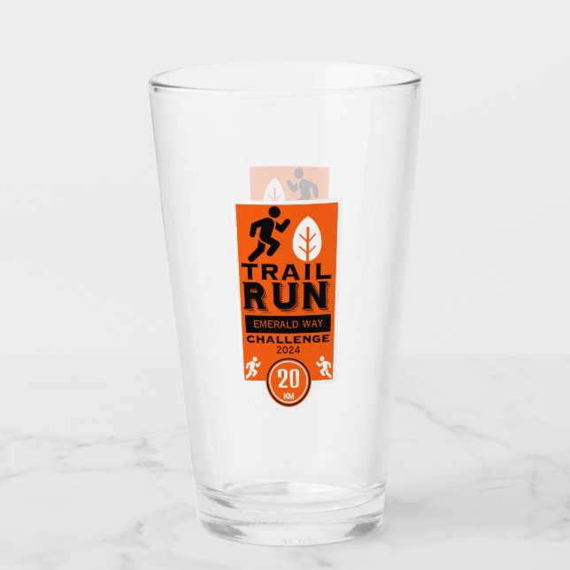 Copo De Pint Competição de Corrida do Runner (Frente)