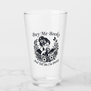 Copo De Pint Comprar-me Livros e diz-me que estou Bonito