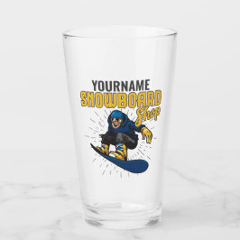 Copo De Pint Compro de Snowboard Personalizado da Borda de Neve