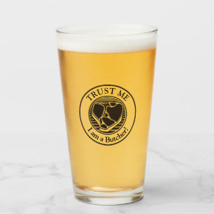 Copo De Pint Confie em mim, sou um açougueiro