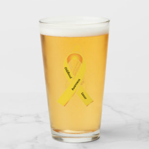 Copo De Pint Consciência do Cancer infantil