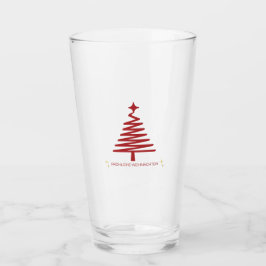COPO DE PINT COPA DE VIDRO DE NATAL ALEMÃO