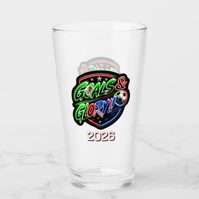 Copo De Pint Copa do Mundo 2026 Celebrar (Frente)