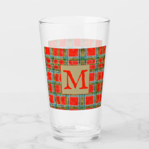 Copo De Pint Copo Pint MAC BAIN TARTAN + Inicial