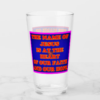Copo De Pint Coração de nossas fé e esperança: O Jesus