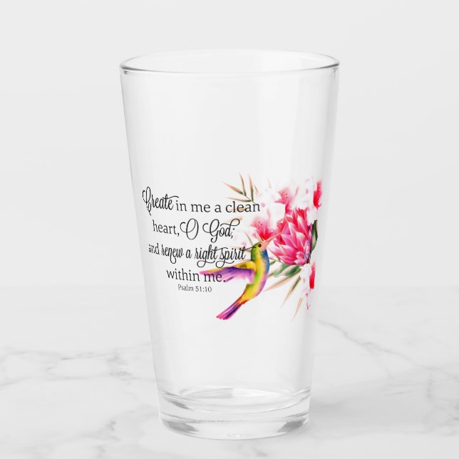 Copo De Pint Coração limpo (Frente)