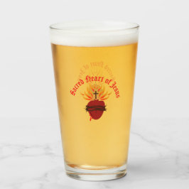 Copo De Pint Coração Sagrado de Jesus