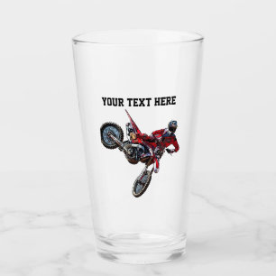 Copo De Pint Corrida de Nomes de Esportes Personalizados Dirt B