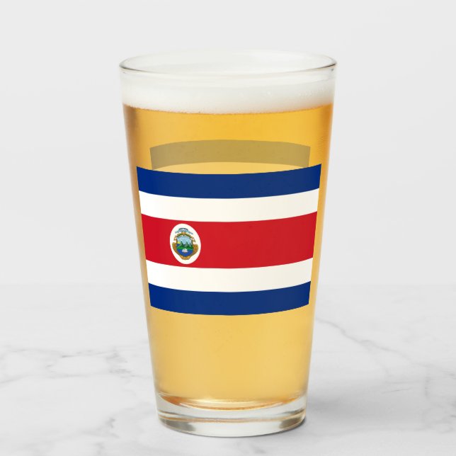 Copo De Pint Costa Rica (Frente (Preenchido))