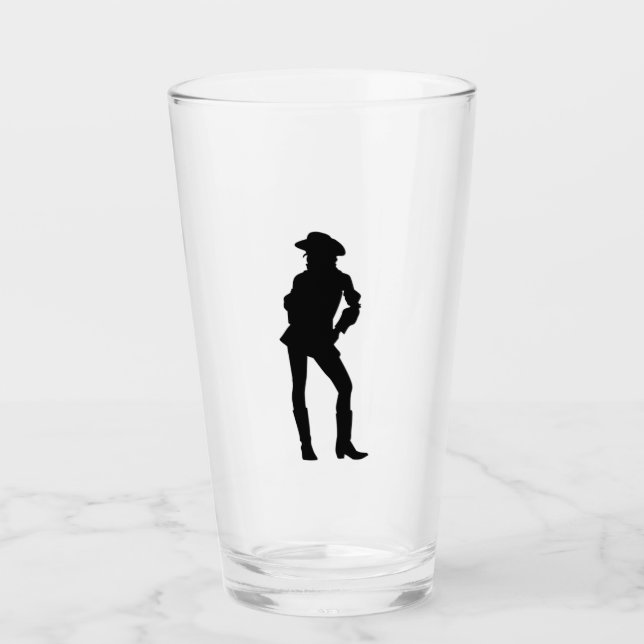 Copo De Pint Cowgirl (Frente)
