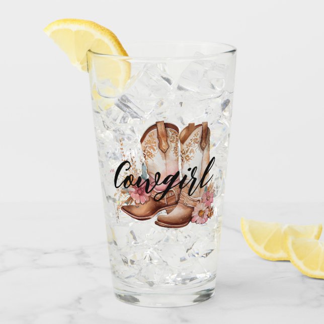 Copo De Pint Cowgirl Brown Western Cowboy Boots (Gelo frontal)