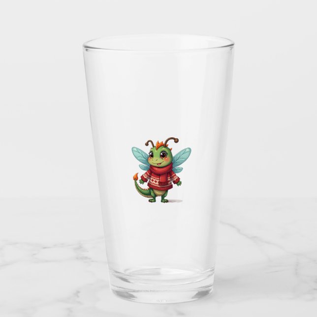 Copo De Pint Cozy Christmas Dragonfly (Frente)
