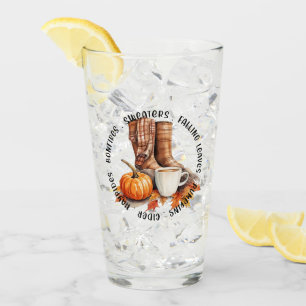 Copo De Pint Cozy Fall Vibes - Boots, Pumpkin Spice, Bonfire