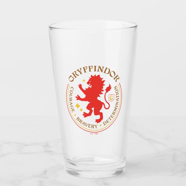 Copo De Pint CRACHÁ GRYFFINDOR™ Red Lion House (Frente)