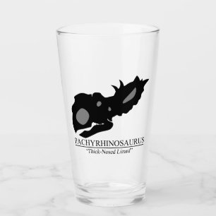 Copo De Pint Crânio do Pachyrhinosaurus