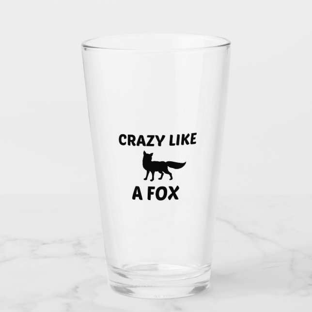 COPO DE PINT CRAZY FOX (Frente)