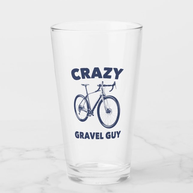 Copo De Pint Crazy Gravel Cara Cycling (Frente)