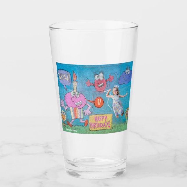 Copo De Pint CriançasArt para COC - Celebração de Aniversário (Frente)