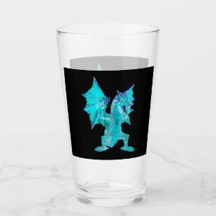 Copo De Pint Criatura de Arte Mítica Dragão Aquático Fantasia