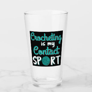 Copo De Pint Crocheting É Meu Esporte De Contato