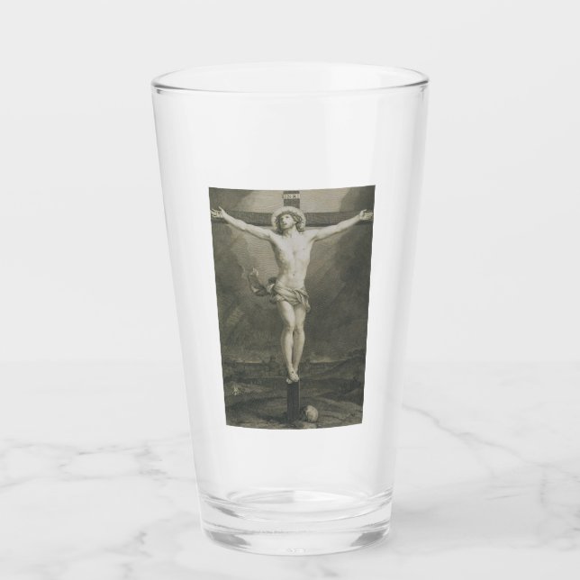 Copo De Pint Crucificação de Jesus Cristo (Frente)