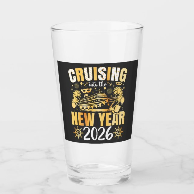 Copo De Pint Cruising into the New Year 2026 Drinking (Frente)
