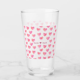 Copo De Pint Custom Names Romantic Pink Love Design - 