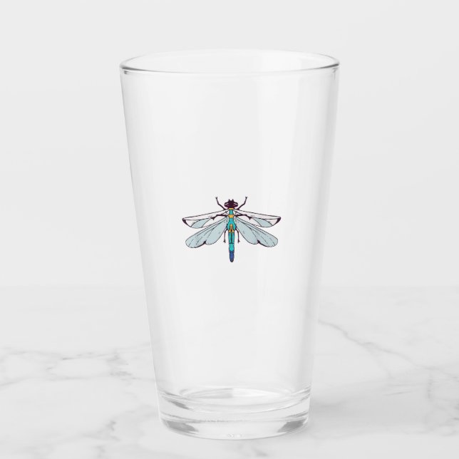 Copo De Pint Cute Dragonflies T-Shirt (Frente)